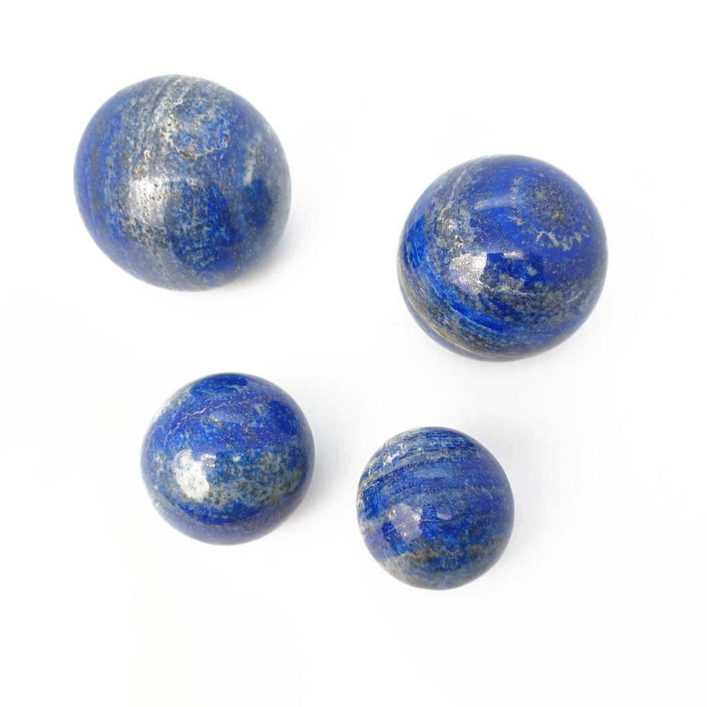 LAPIS LAZULI LOT SPHERES 2065 4