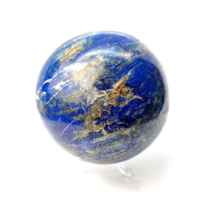 Lapis Lazuli Sphere Crackle Effect VIDEO