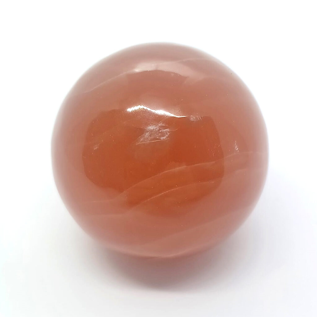 honey calcite sphere 0296 2
